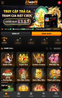 TẢI VỀ – Chơi Mọi Lúc, Mọi Nơi Cùng 23WIN06